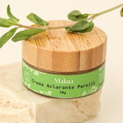 crema facial de perejil aclarante