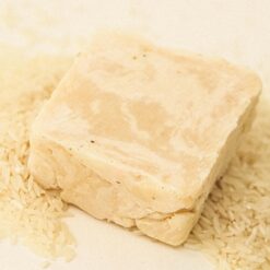 jabón exfoliante de arroz