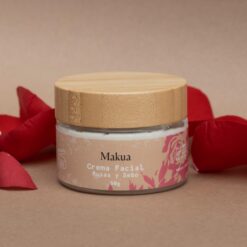 crema facial de rosas y sebo orgánico