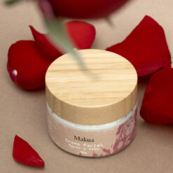 crema facial de rosas y sebo orgánico